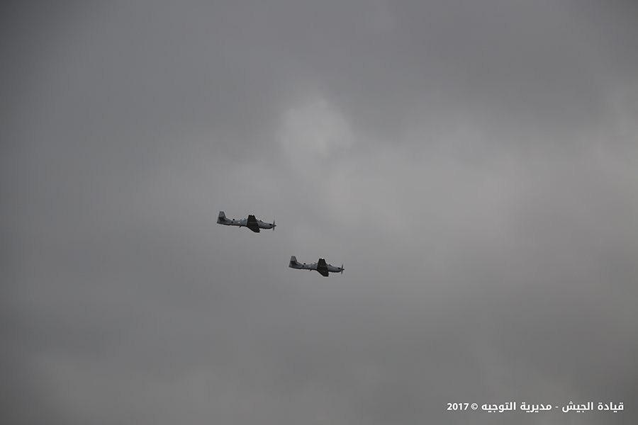 Lebanese Air Force Received Two A-29 Super Tucano Warplanes From U.S.