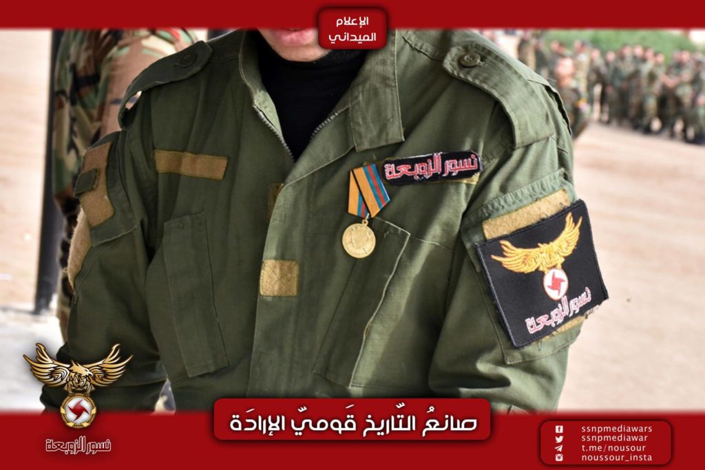 Photos: SSNP Military Wing Members Receive Russian Medals For Participating In Ongoing Anti-Terrorist Campaign In Syria