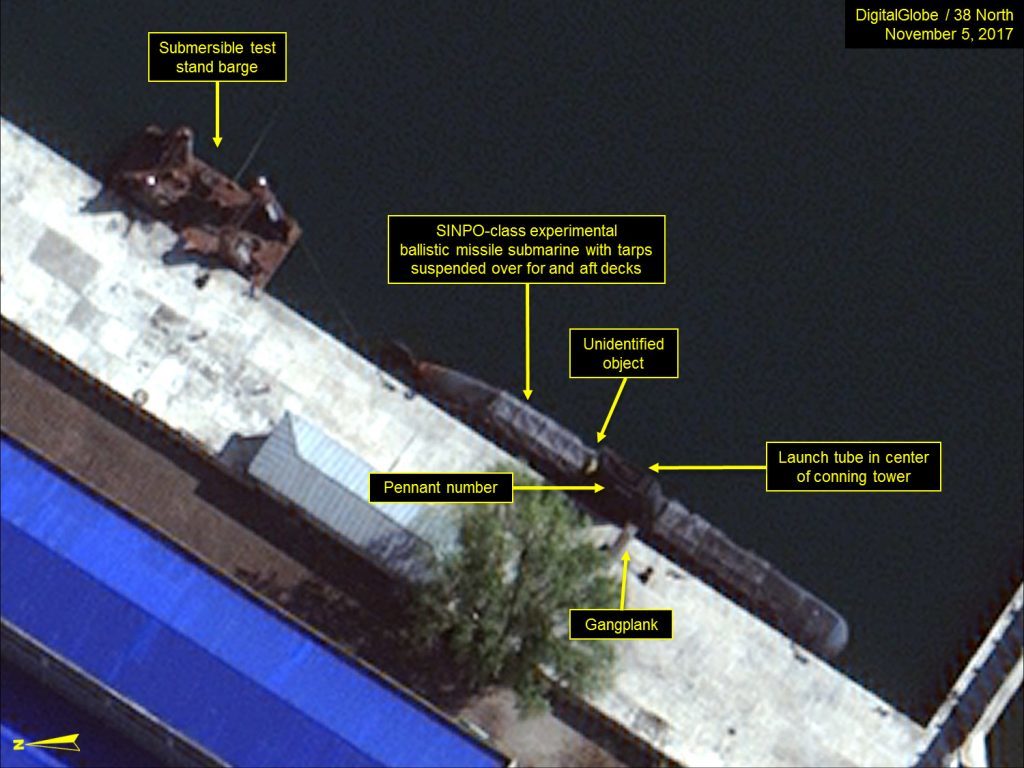 North Korea Accelerates Its Ballistic Missile Submarines Program