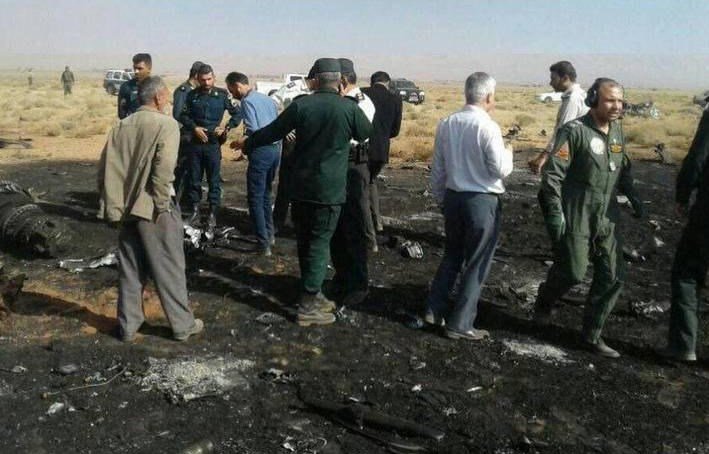 Islamic Revolutionary Guard Corps' Su-22 Warplane Crashed In Southern Iran