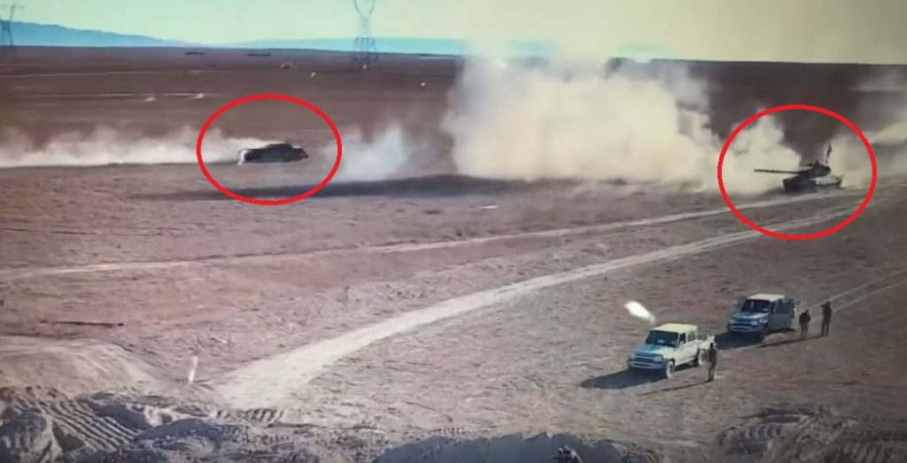 Video: Duel Between Iraqi Battle Tank And ISIS VBIED