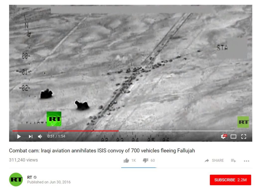 Russian Military Released Fake Photos Showing ISIS Withdrawal From Al-Bukamal