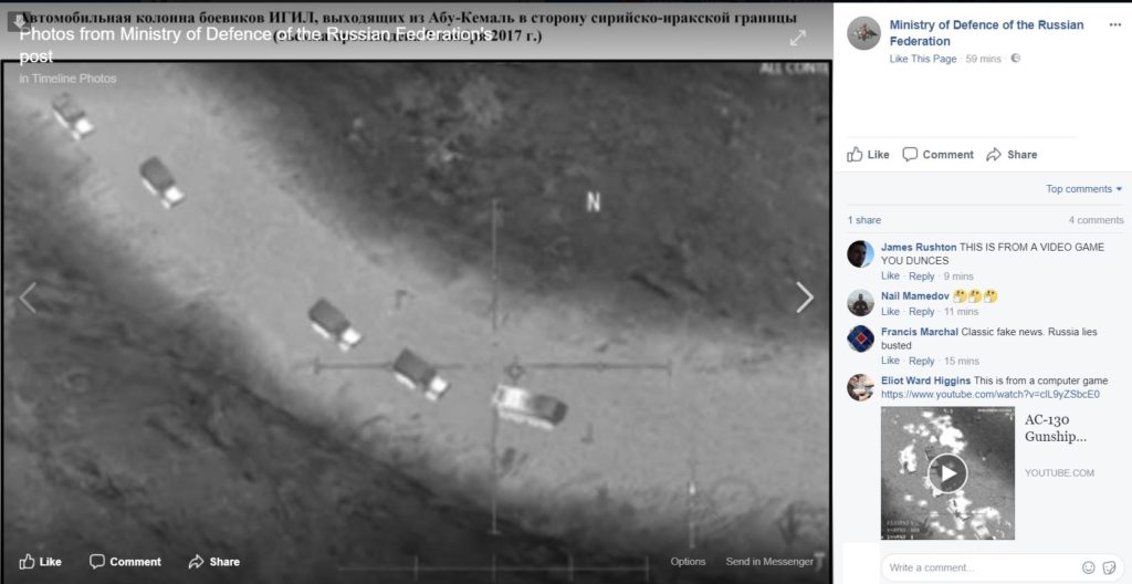 Russian Military Released Fake Photos Showing ISIS Withdrawal From Al-Bukamal