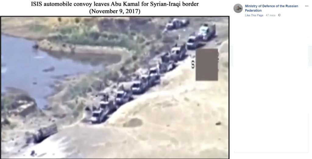 Russian Military Released Fake Photos Showing ISIS Withdrawal From Al-Bukamal