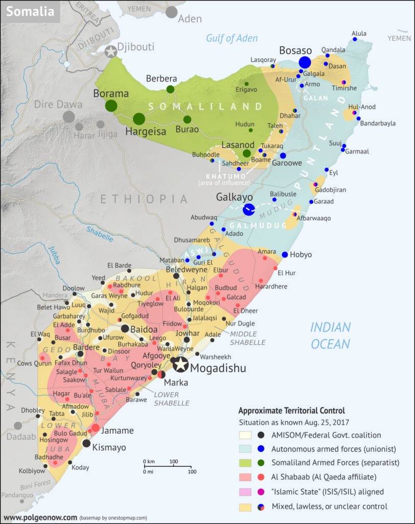 A Brief Look At The Ongoing Conflict In Somalia