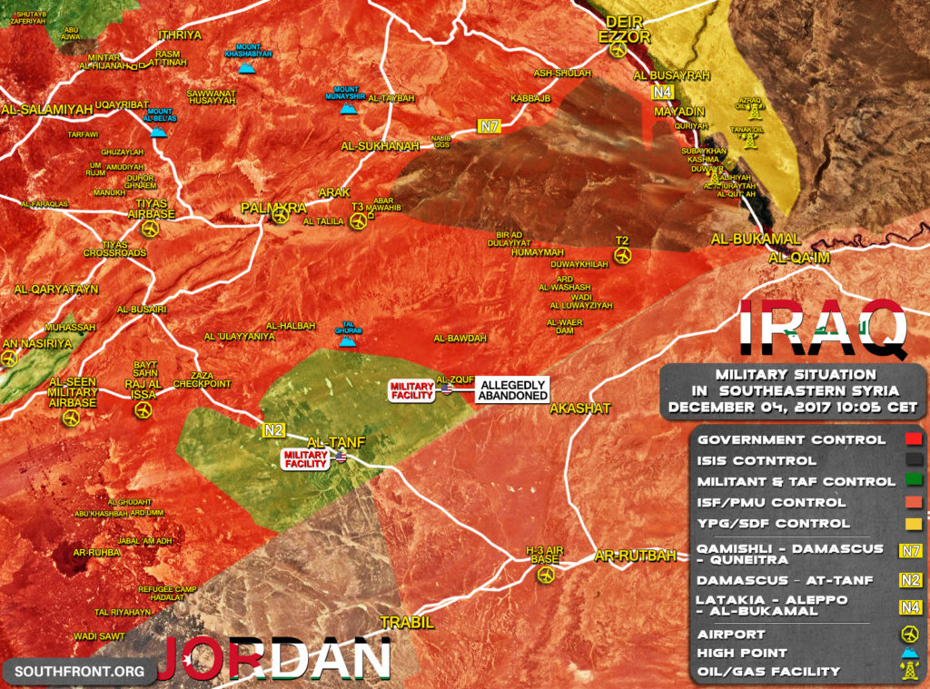 Military Situation In Southeastern Syria: Tiger Forces Crush ISIS Defense On Western Bank Of Euphrates