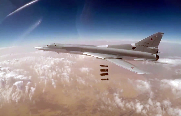 Russian Tu-22M3 Bombers Hit ISIS Targets In Syria