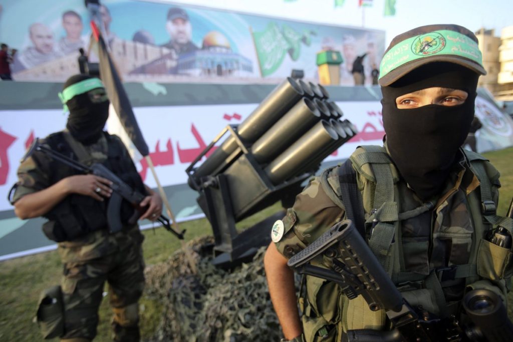 Israeli Air Force Struck Alleged Military Compound Of Hamas After Rocket Launch From Gaza