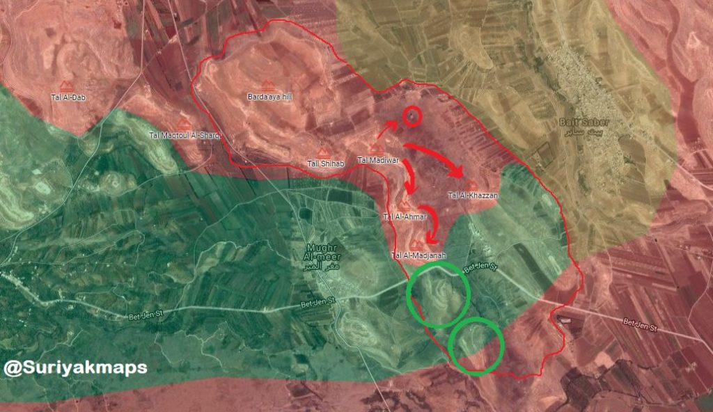 Syrian Army Is About To Divide Beit Jinn Pocket Into Two Separate Parts - Reports