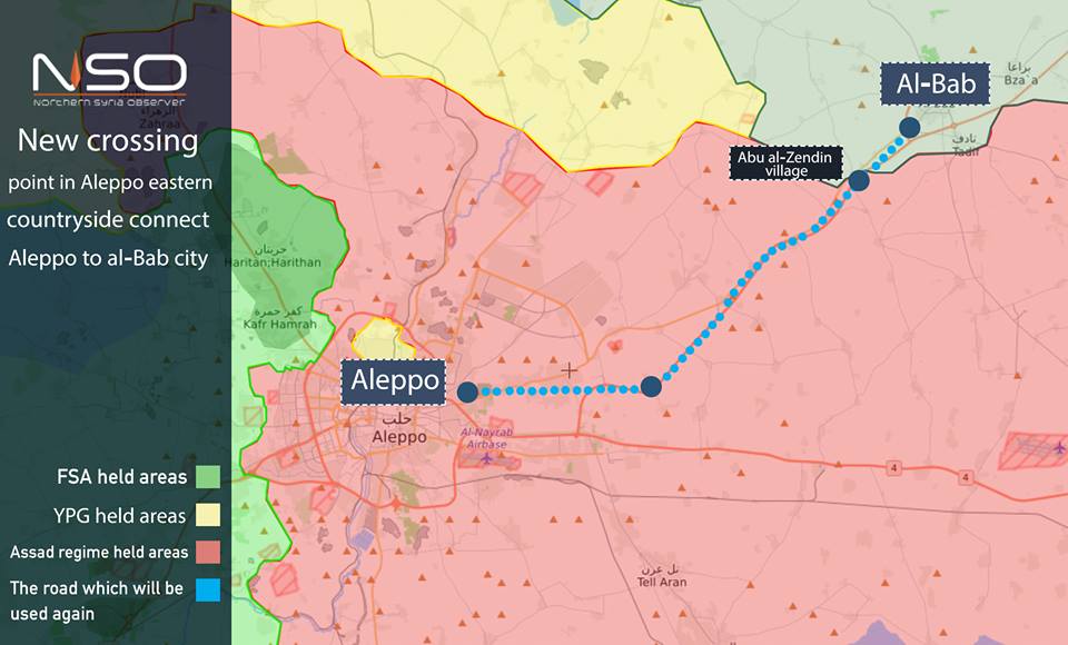 Turkish-backed Militant Groups Finished Preparationss To Re-Open Highway Between Al-Bab And Aleppo CIties