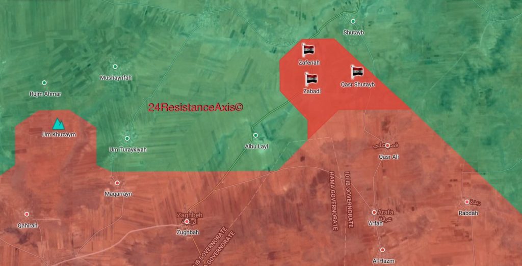 Government Forces Retook 3 Villages From Hayat Tahrir al-Sham In Northeastern Hama (Map)