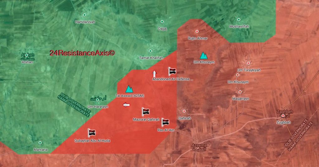 Map Update: Progress Of Tiger Forces Advance In Southern Idlib