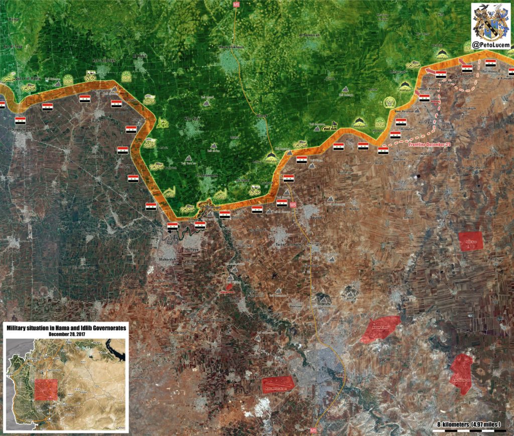 Syrian Army Liberates 3 Villages, Further Advances Towards Abu Dali (Map)