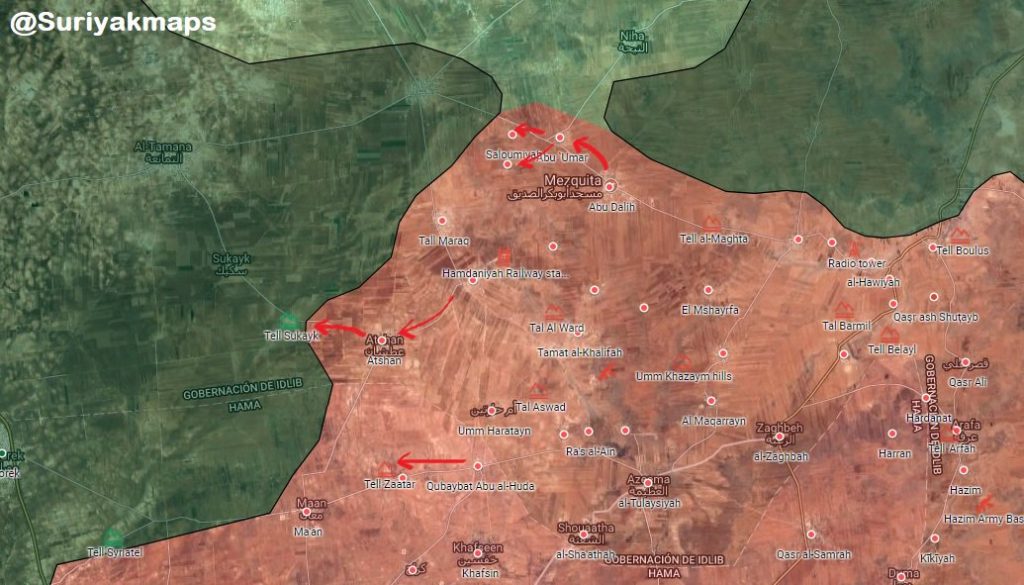 Militants On Run In Southern Idlib, Syrian Army Liberates More Area (Map, Video, Photos)