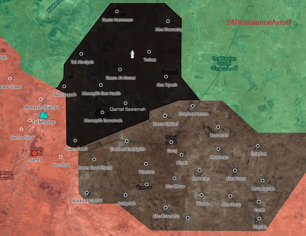 ISIS Breaks Through Hayat Tahrir al-Sham Defense In Northeastern Hama (Map)