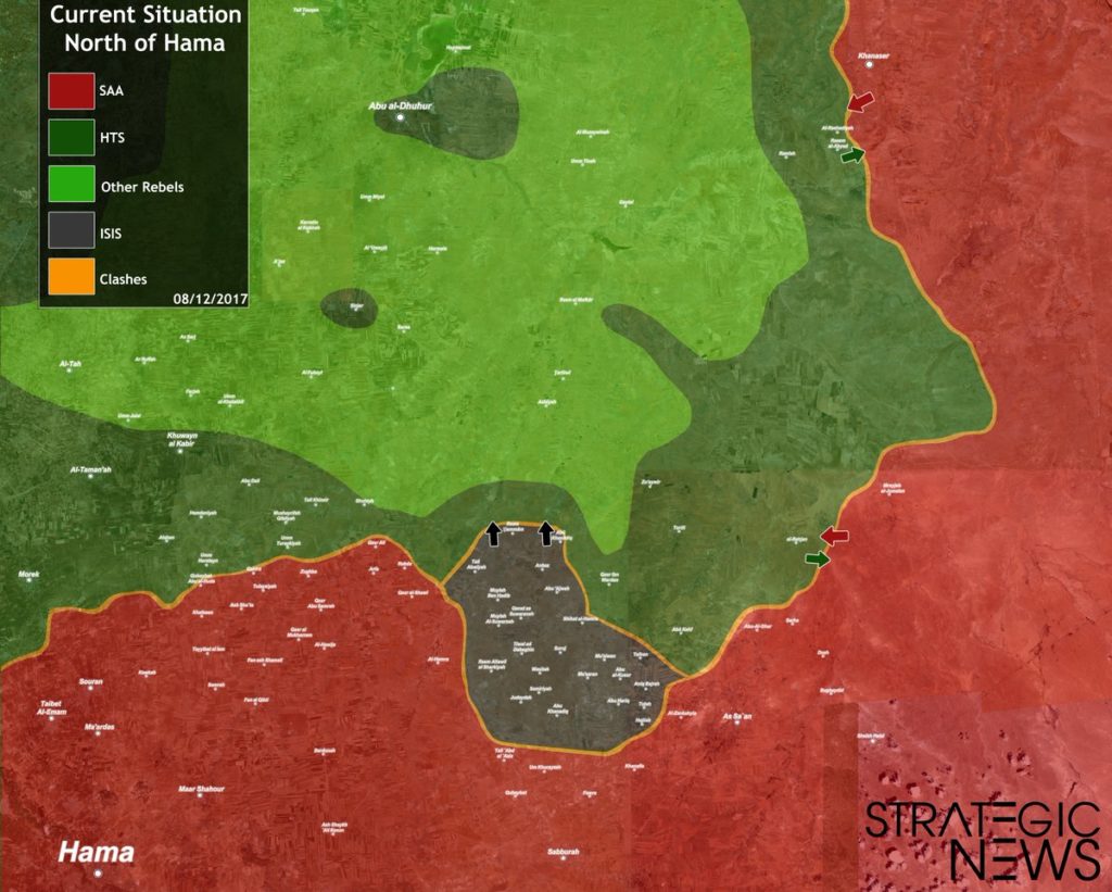 ISIS Expands Its Control In Syria's Northeastern Hama - Map Update