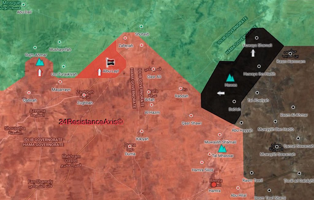 ISIS Advances Further In Northeastern Hama, Gains More Area From Hayat Tahrir al-Sham (Map)