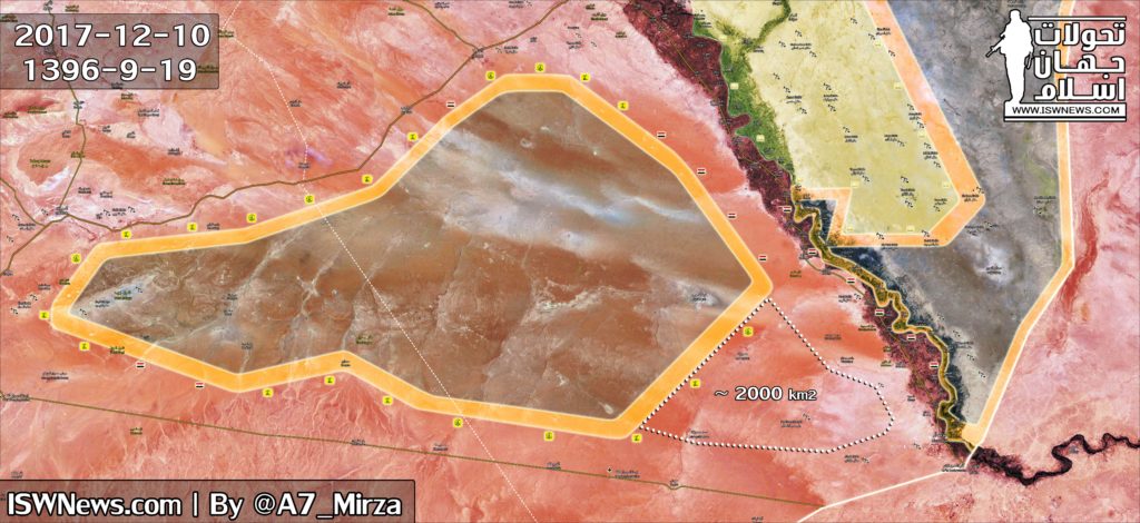 Military Situation In Eastern Syria On December 10, 2017 (Map Update)