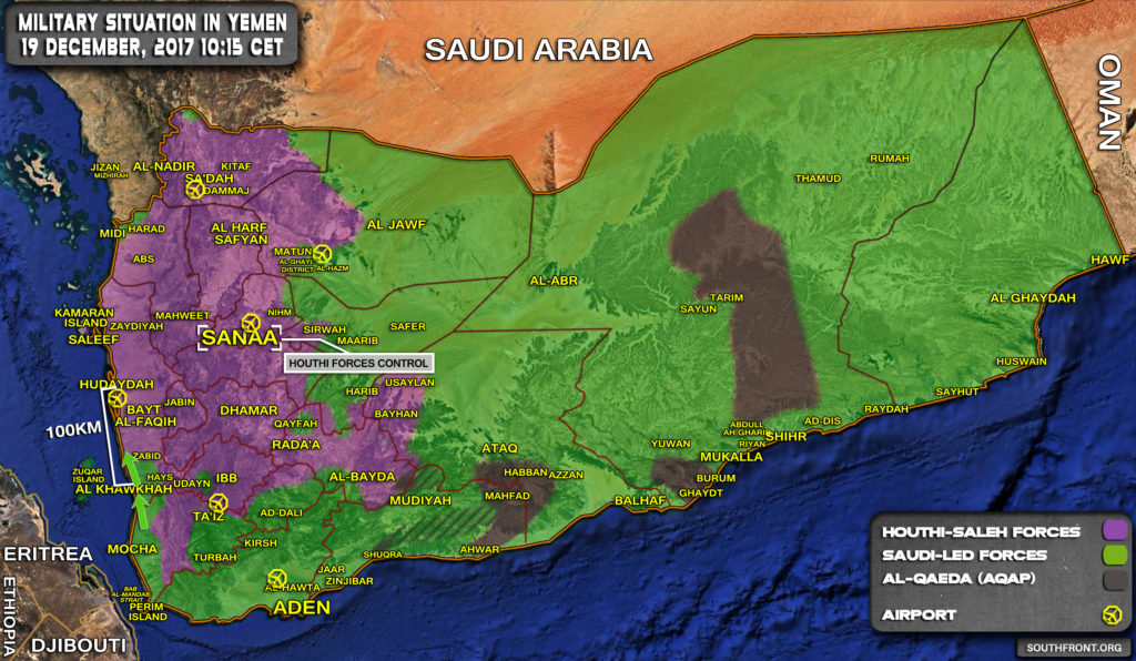 Video: Houthi Forces Destroy Convoy Of Saudi-led Forces In Northern Yemen