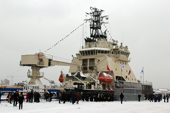 Russian Navy's Icebreaker Ilya Muromets Is Declared Operational (Photos, Video)