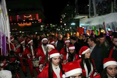 Photos: Christmas In Aleppo City "Occupied By Assad Regime"