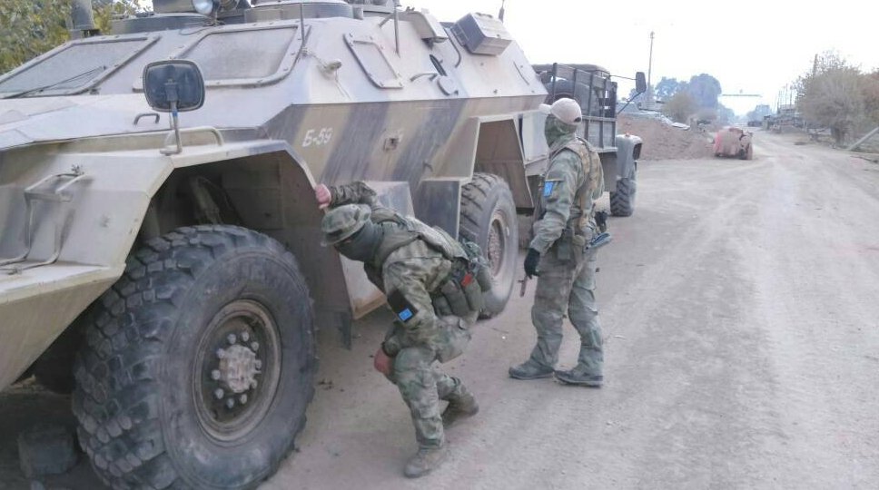 In Photos: Russia-linked Private Military Contractors Spotted Near Syria's Khanasir