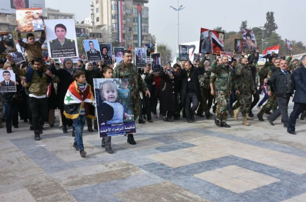 Syrians Marked Anniversary Of Aleppo Liberattion With Large Rally (Photos)