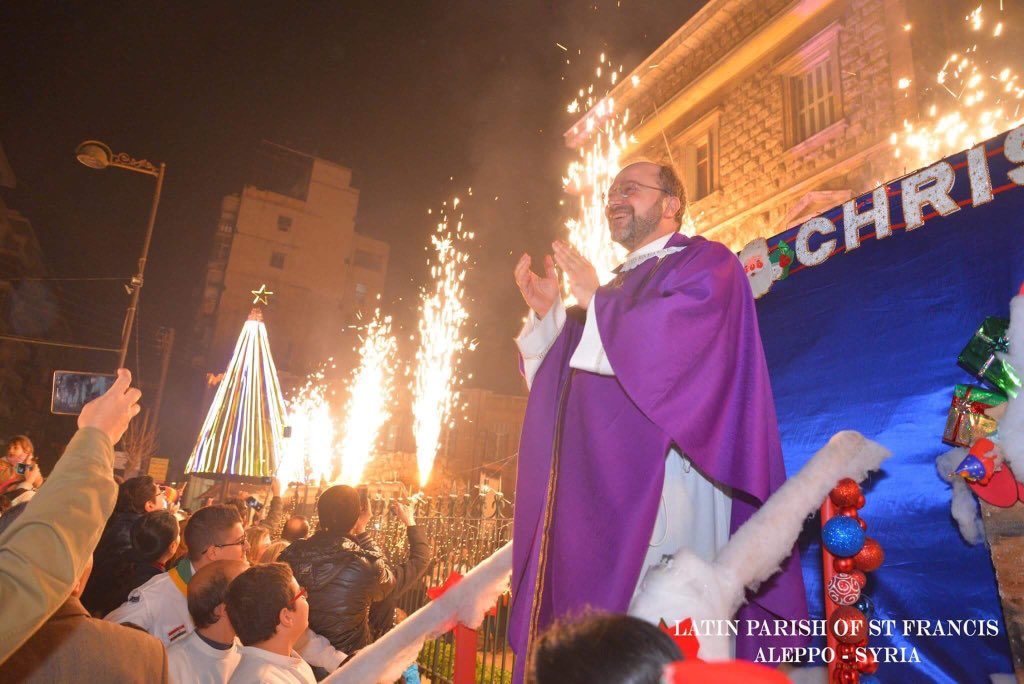 Photos: Christmas In Aleppo City "Occupied By Assad Regime"