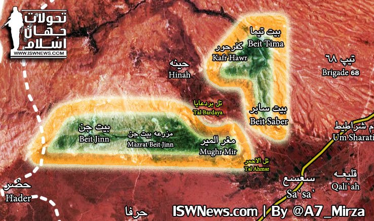 Syrian Army Captures Strategic Hills, Isolates Hay’at Tahrir al-Sham In Western Ghouta (Map, Video)