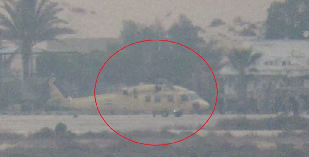 ISIS ATGM Strike Destroys Helicopter At Airbase In Egypt's North Sinai