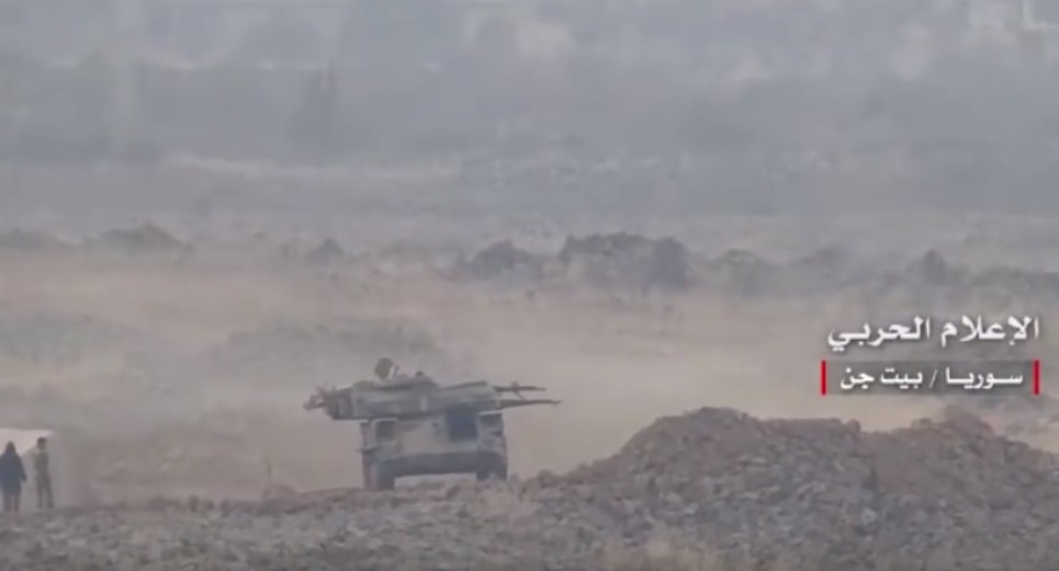 Battle Footage: Army Troops Advance In Beit Jin Pocket In Southern Syria