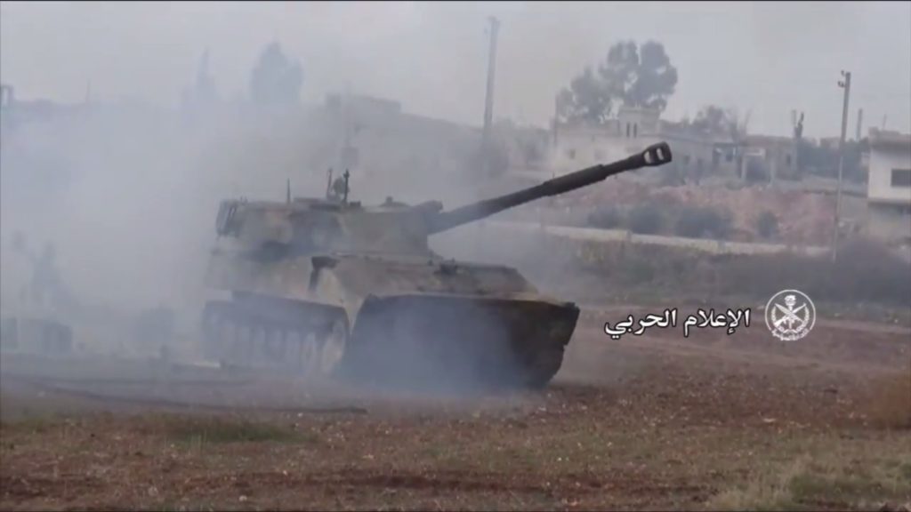 Video: Syrian Army Troops Advancing In Abu Dali Area