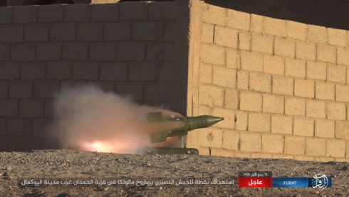 ISIS Attacks Syrian Army West Of al-Bukamal In Deir Ezzor Province (Photos)