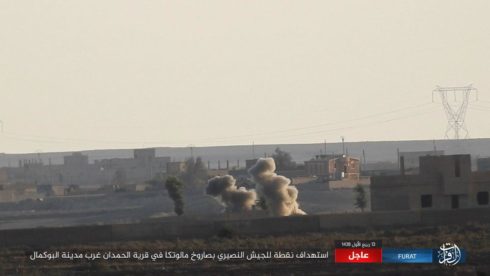 ISIS Attacks Syrian Army West Of al-Bukamal In Deir Ezzor Province (Photos)