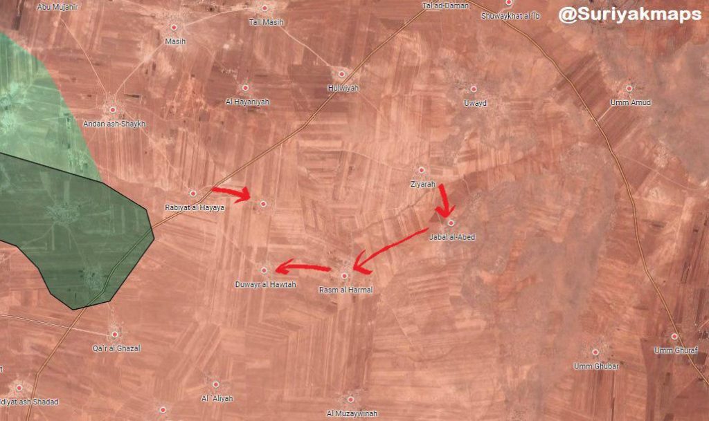 Tiger Forces Push North Of Abu al-Duhur Airbase, Enter Abu al-Duhur Town (Maps)