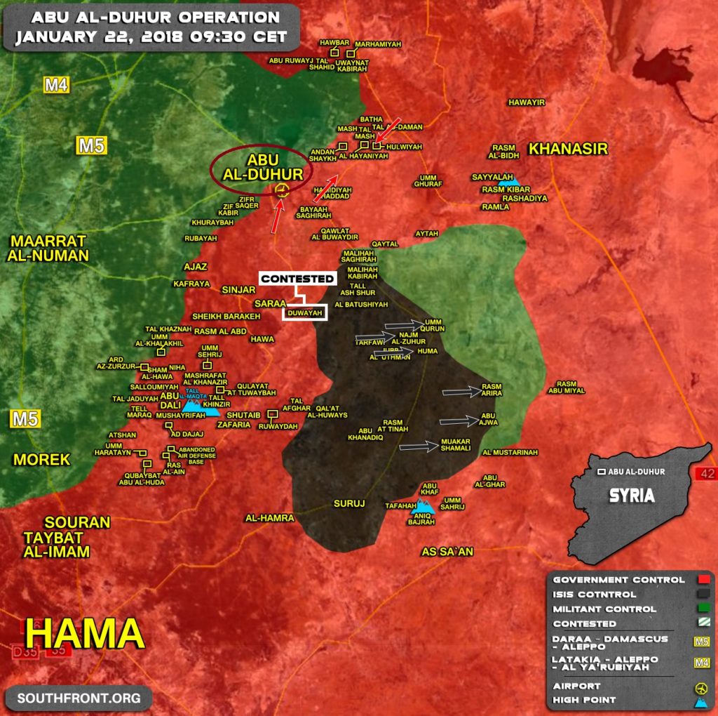 Tiger Forces Liberated Key Town Of Abu al-Duhur In Eastern Idlib - Reports