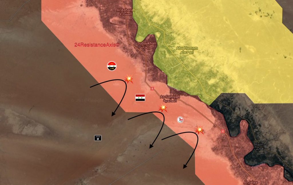 Army Troops Repel Large ISIS Attack In Southeastern Deir Ezzor