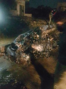 Turkish Vehicle Destroyed, Few Damaged In Car Bomb Explosion In Southwestern Aleppo (Photos)