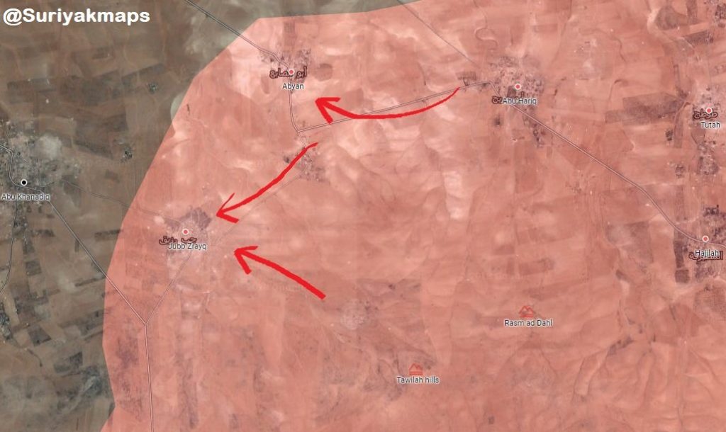 ISIS Loses More Area To Syrian Army In Northeastern Hama (Map)