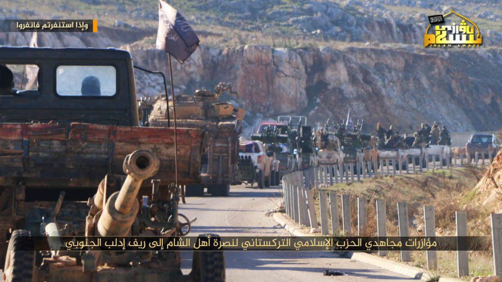 Turkistan Islamic Party Sends Reinforcements To Assist Hayat Tahrir al-Sham Against Syrian Army In Southern Idlib (Photos)