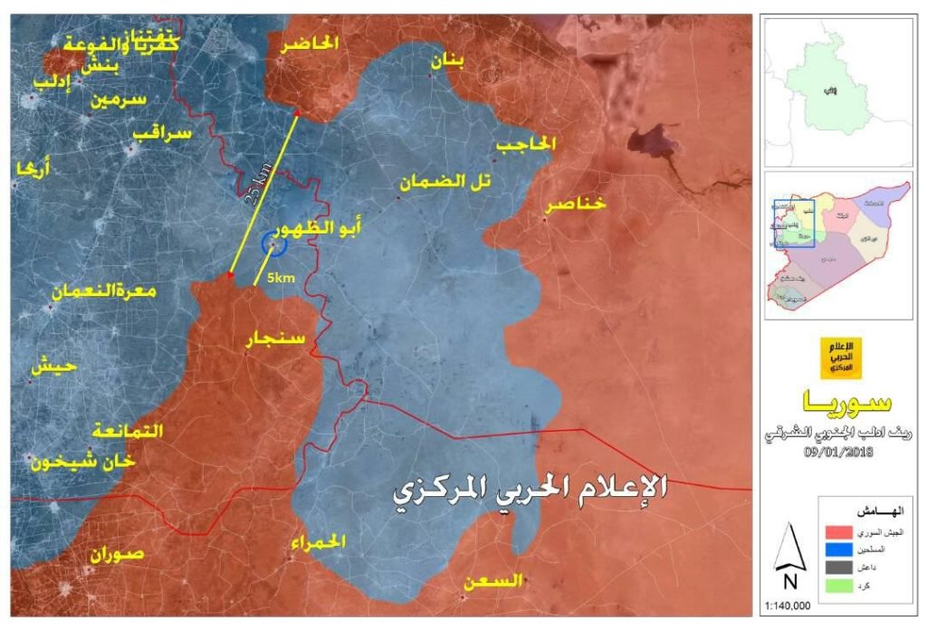 Government Forces Reopen Front Against Militants In Northeastern Hama (Map)