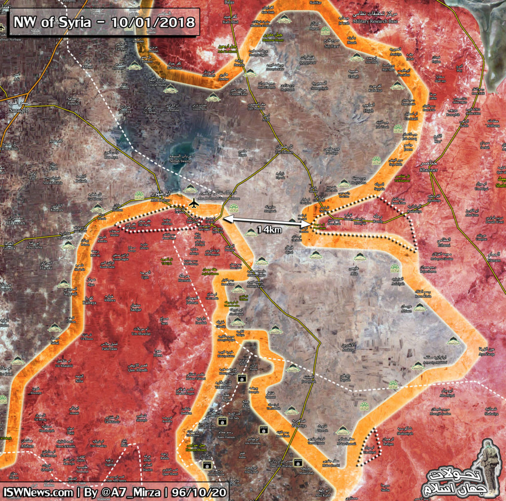 Tiger Forces Are Storming Strategic Abu Al-Duhur Airbase In Idlib Province