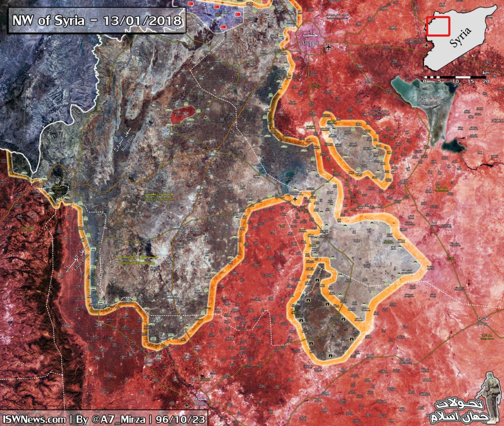 Map Update: Current Results Of Syrian Army's Advance In Eastern Idlib, Northern Hama And Southern Aleppo