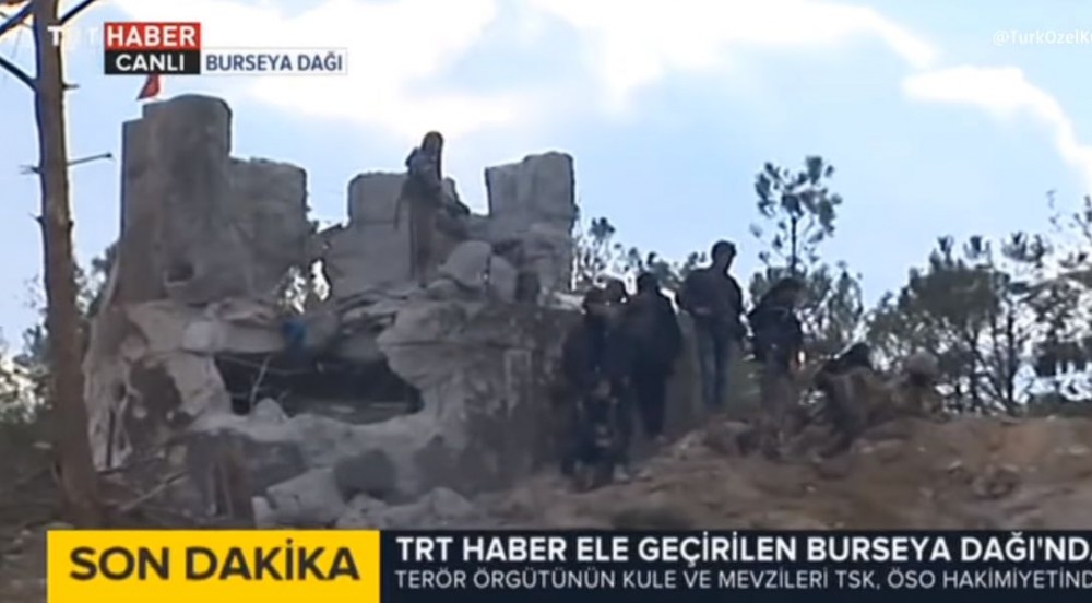 Permanent Defenses Of Kurdish Forces Captured By Turkish Army On Bursaya Mount (Videos, Photos)