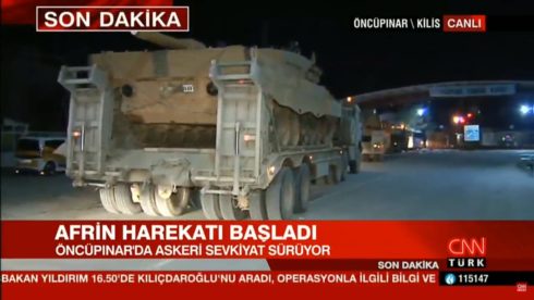 Turkish Leopard 2A4 Battle Tanks Enter Syria In Azaz Area (Photos)