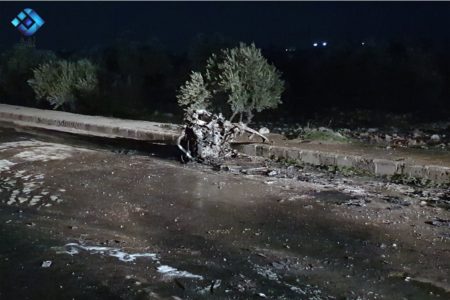 Turkish Vehicle Destroyed, Few Damaged In Car Bomb Explosion In Southwestern Aleppo (Photos)