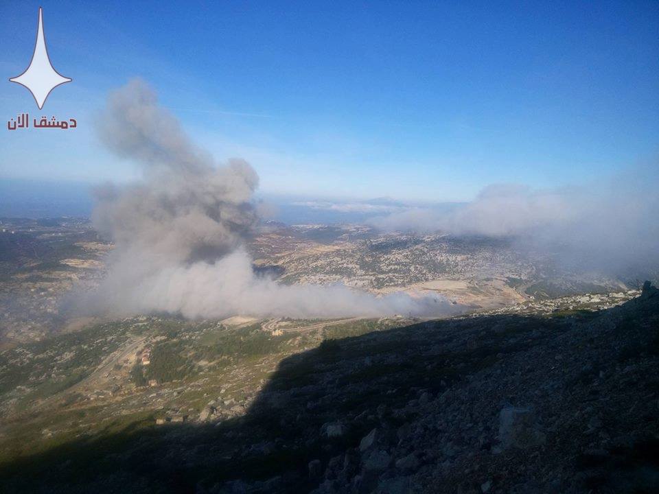 Syrian Military's Ammo Depots Exploded In Northern Lattakia. Casualties Reported