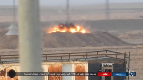 ISIS Launches Another Attack On US-backed Forces In Gharanij (Photos)