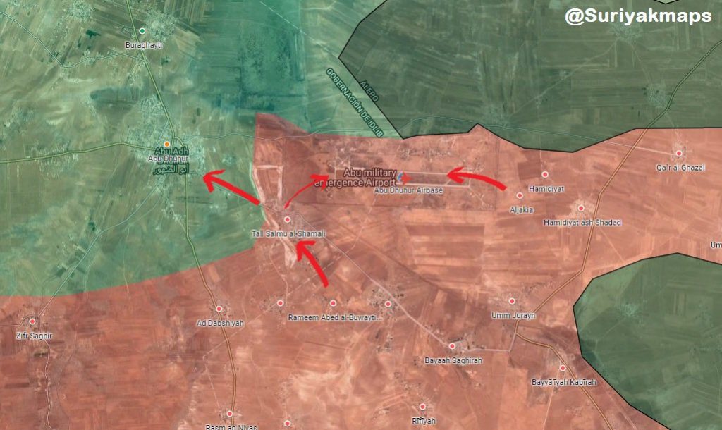 Syrian Army Liberates Abu Duhur Airbase, Capture Several Positions Around It (Videos, Maps)