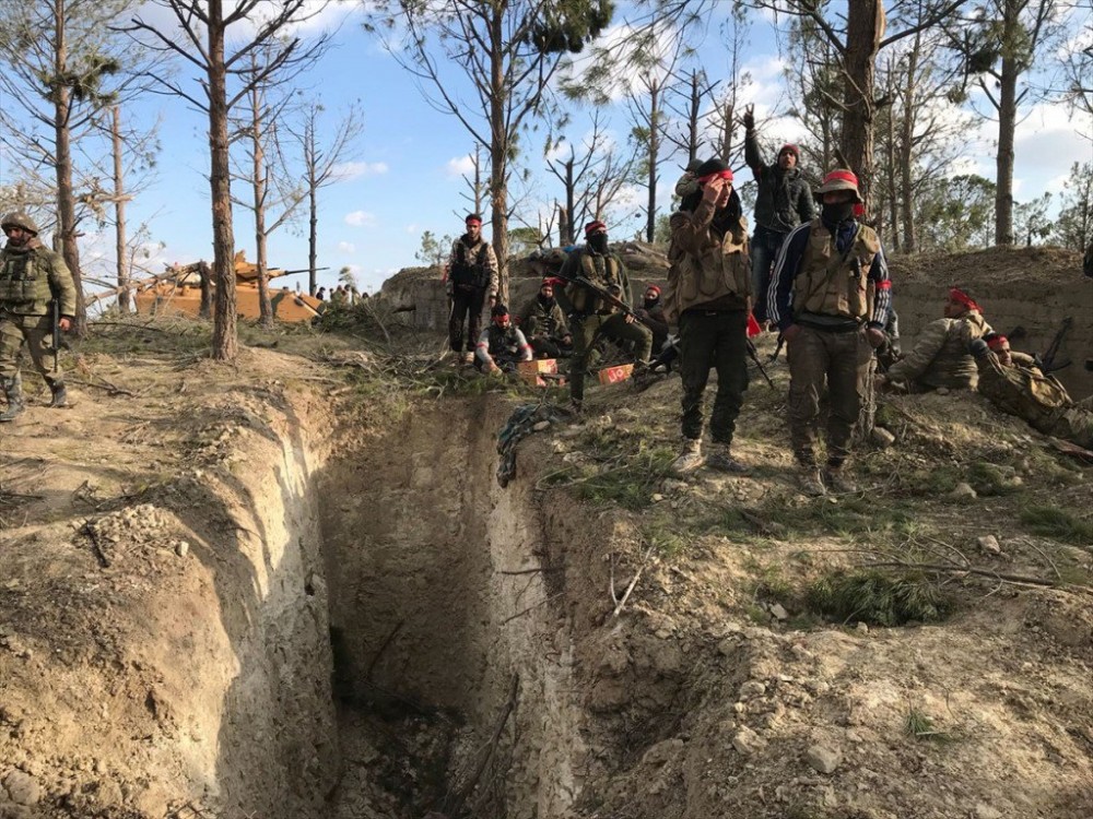 Permanent Defenses Of Kurdish Forces Captured By Turkish Army On Bursaya Mount (Videos, Photos)